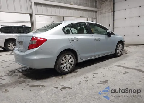 2012 Honda Civic Lx из США, поврежденный, VIN 19XFB2F50CE039718